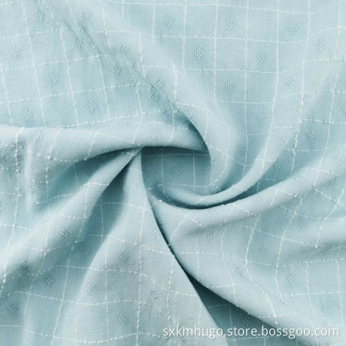 Baumwollgarn gefärbt Jacquard Check karierte Hemdstoff Stoff